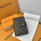 Luxury Wallet Brown Monogram Card Holder with Zipper