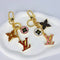 Monogram Ornament LV Keychain Bag Charm