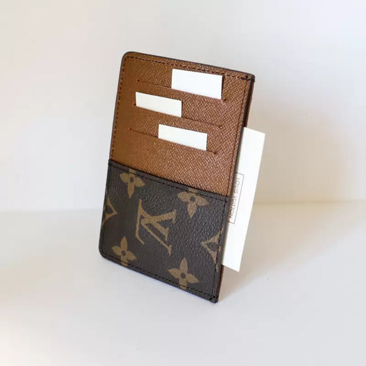 LV Credit Card Holder Brown Monogram