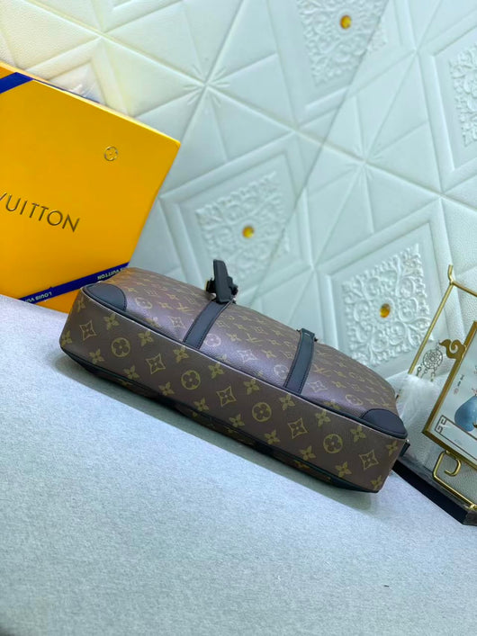 Brown Monogram Briefcase