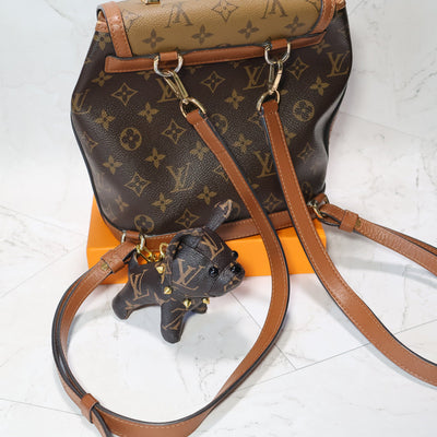 lv french bulldog keychain bag charm