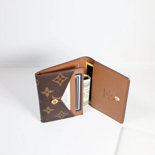 Brown LV Monogram Wallet Card Holder