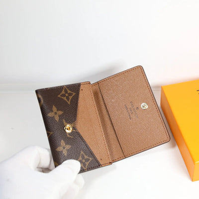 Brown LV Monogram Wallet Card Holder