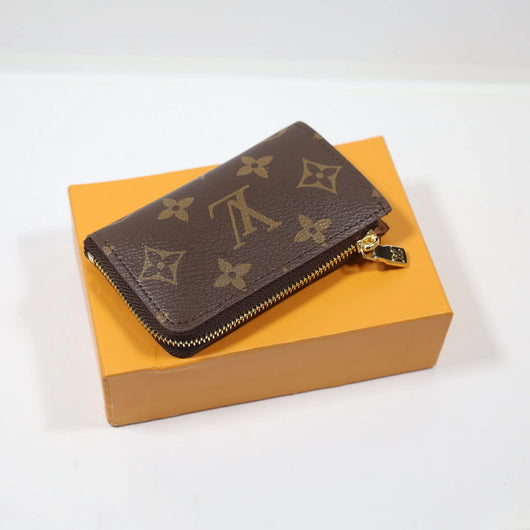 LV Monogram Key Pouch Mini Wallet
