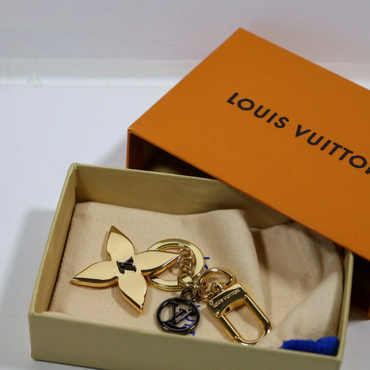Louis Vuitton Golden Flower KeyChain