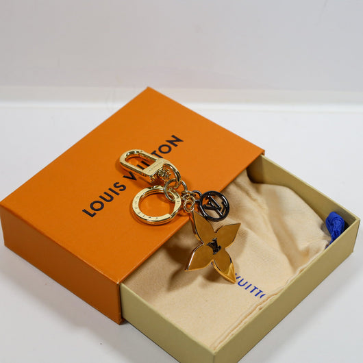 Louis Vuitton Golden Flower KeyChain