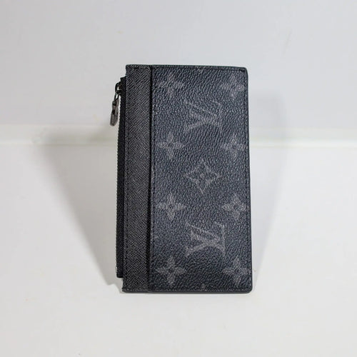 Louis Vuitton Men’s Card Holder Black Grey Monogram