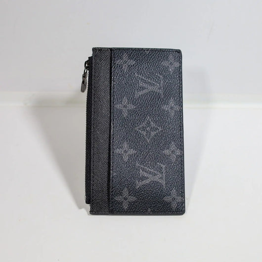 Louis Vuitton Men’s Card Holder Black Grey Monogram