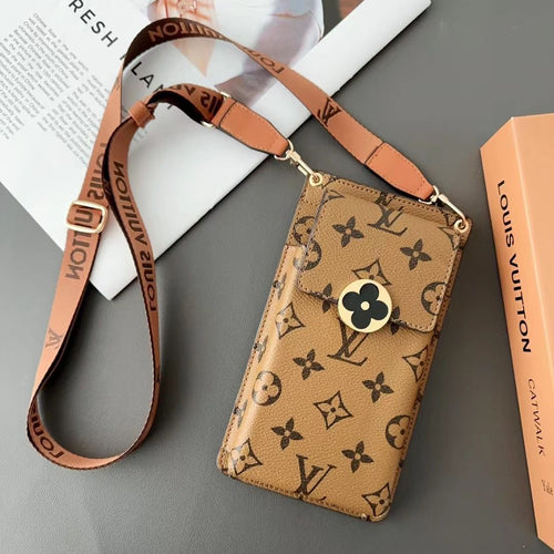 Louis Vuitton Phone Bag Crossbody Wallet Card Holder