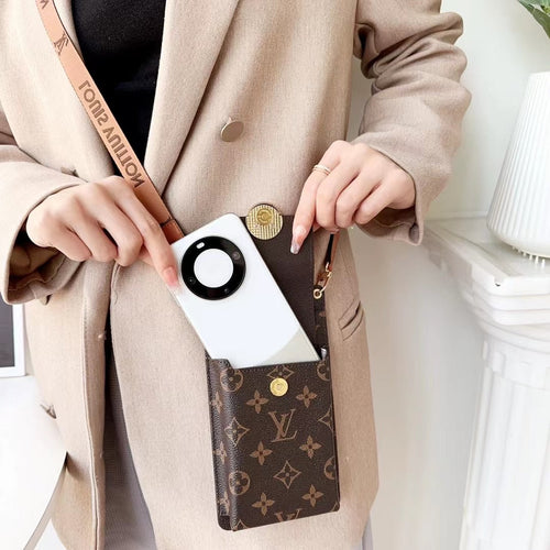Louis Vuitton Phone Bag Crossbody Wallet Card Holder