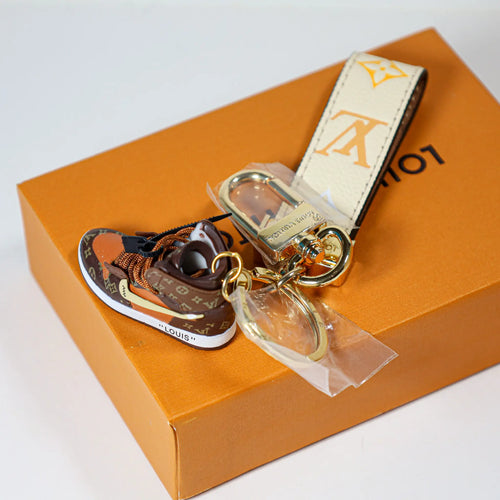 LV Dupe Key Ring-Sneaker Shoe
