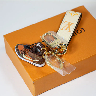 LV Dupe Key Ring-Sneaker Shoe