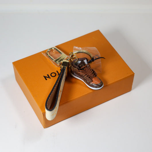 LV Dupe Key Ring-Sneaker Shoe