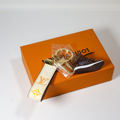LV Dupe Key Ring-Sneaker Shoe