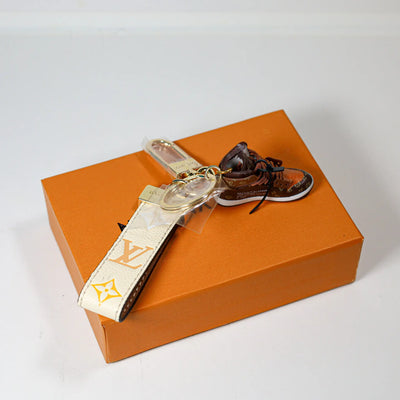 LV Dupe Key Ring-Sneaker Shoe