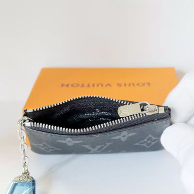 Louis Vuitton Black Monogram Key Pouch