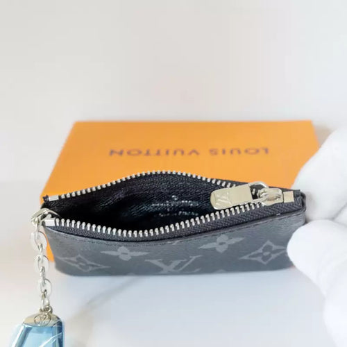 Louis Vuitton Black Monogram Key Pouch