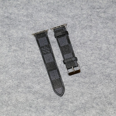 LV Apple Watch Bands Leather