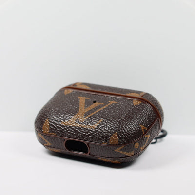 Designer AirPods 2-3-Pro Case Brown LV Monogram