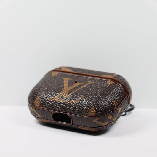 Designer AirPods 2-3-Pro Case Brown LV Monogram