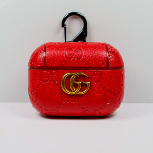 Designer AirPods 2-3-Pro Case GG Red