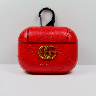Designer AirPods 2-3-Pro Case GG Red