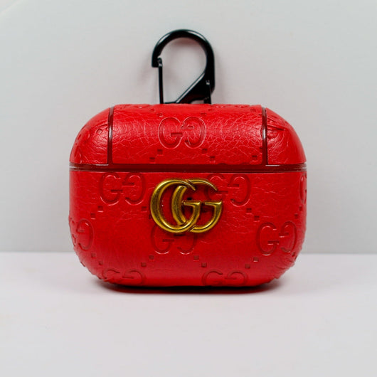 Designer AirPods 2-3-Pro Case GG Red