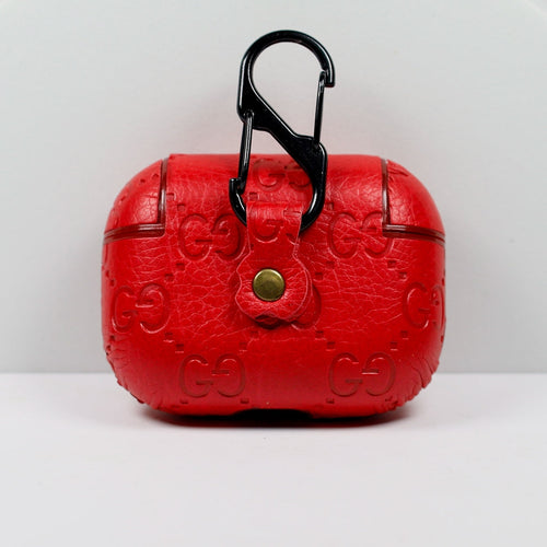 Designer AirPods 2-3-Pro Case GG Red