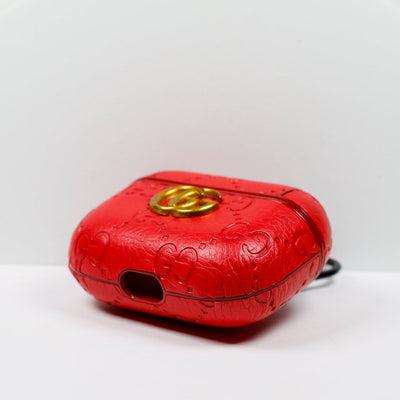Designer AirPods 2-3-Pro Case GG Red