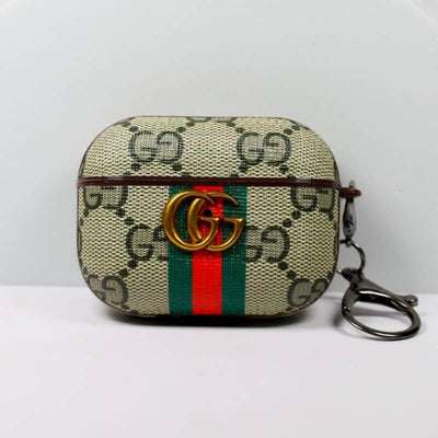 Designer AirPods 2-3-Pro Case GG Stripes