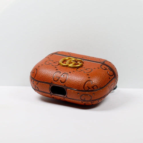 Designer AirPods 2-3-Pro Case GG Brown