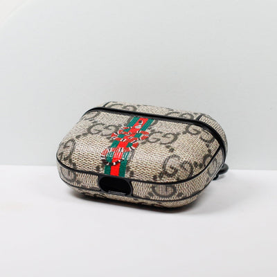 Designer AirPods 2-3-Pro Case GG Snake