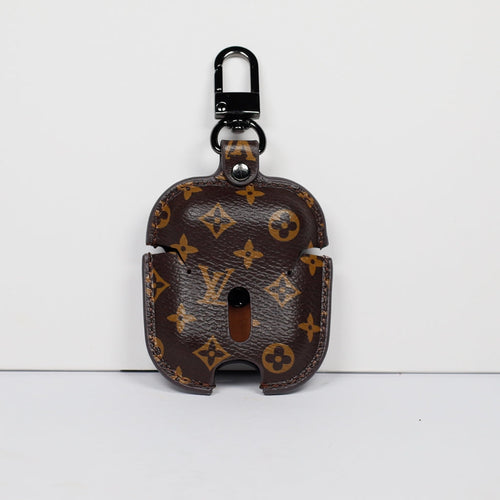 Classic Luxury Leather AirPods Case For 1-2 Generation