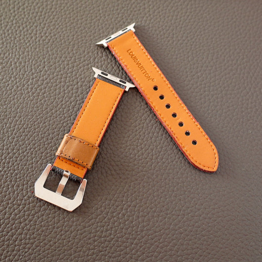 Black Designer Apple Watch Band Checkered Style