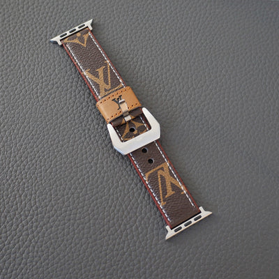 Louis Vuitton Apple Watch Band Brown Monogram