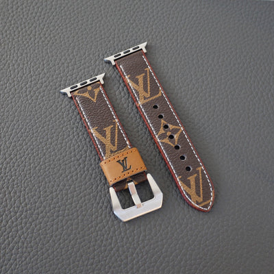 Louis Vuitton Apple Watch Band Brown Monogram
