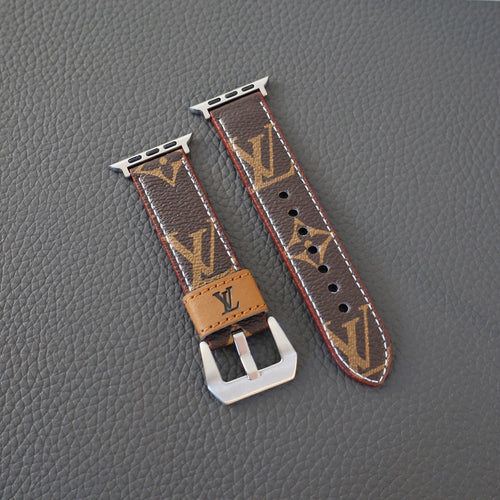 Louis Vuitton Apple Watch Band Brown Monogram