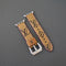 Pale Monogram LV Apple Watch Band