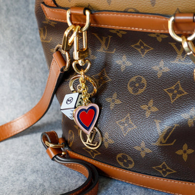 Luxury Designer KeyChain Fortune Cube Bag Charm