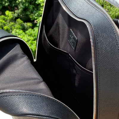 Men’s Backpack in Cross-Grain Calfskin