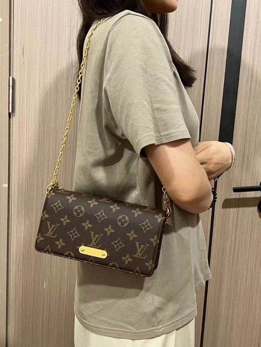Monogram Canvas Crossbody Purse