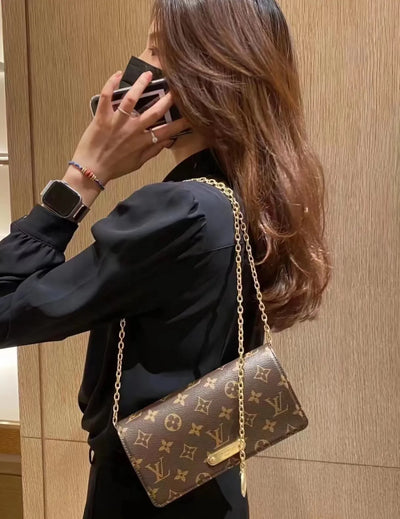 Monogram Canvas Crossbody Purse