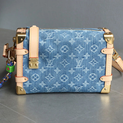 Monogram Jacquard Denim Trunk Case