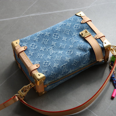 Monogram Jacquard Denim Trunk Case
