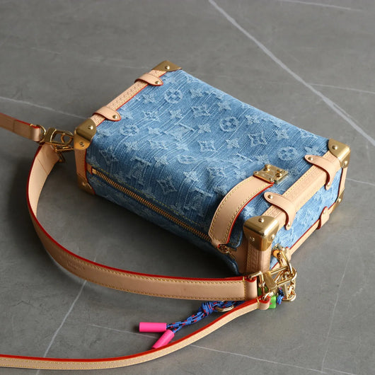 Monogram Jacquard Denim Trunk Case