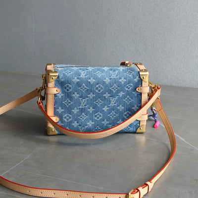Monogram Jacquard Denim Trunk Case