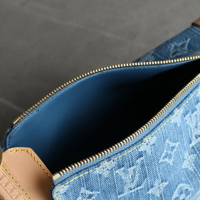 Monogram Jacquard Denim Trunk Case