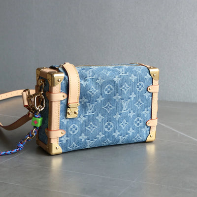 Monogram Jacquard Denim Trunk Case