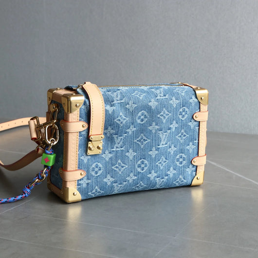 Monogram Jacquard Denim Trunk Case