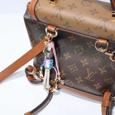 Prada Rope Keychain Colorful Bag Charm